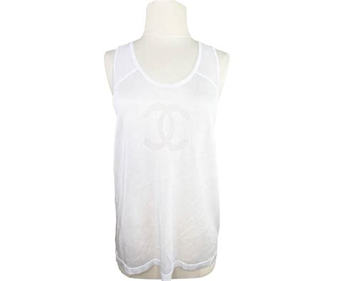 chanel racerback top